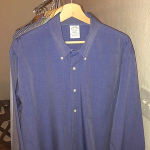 Brooks Brothers Classic Fit French Blue OCBD